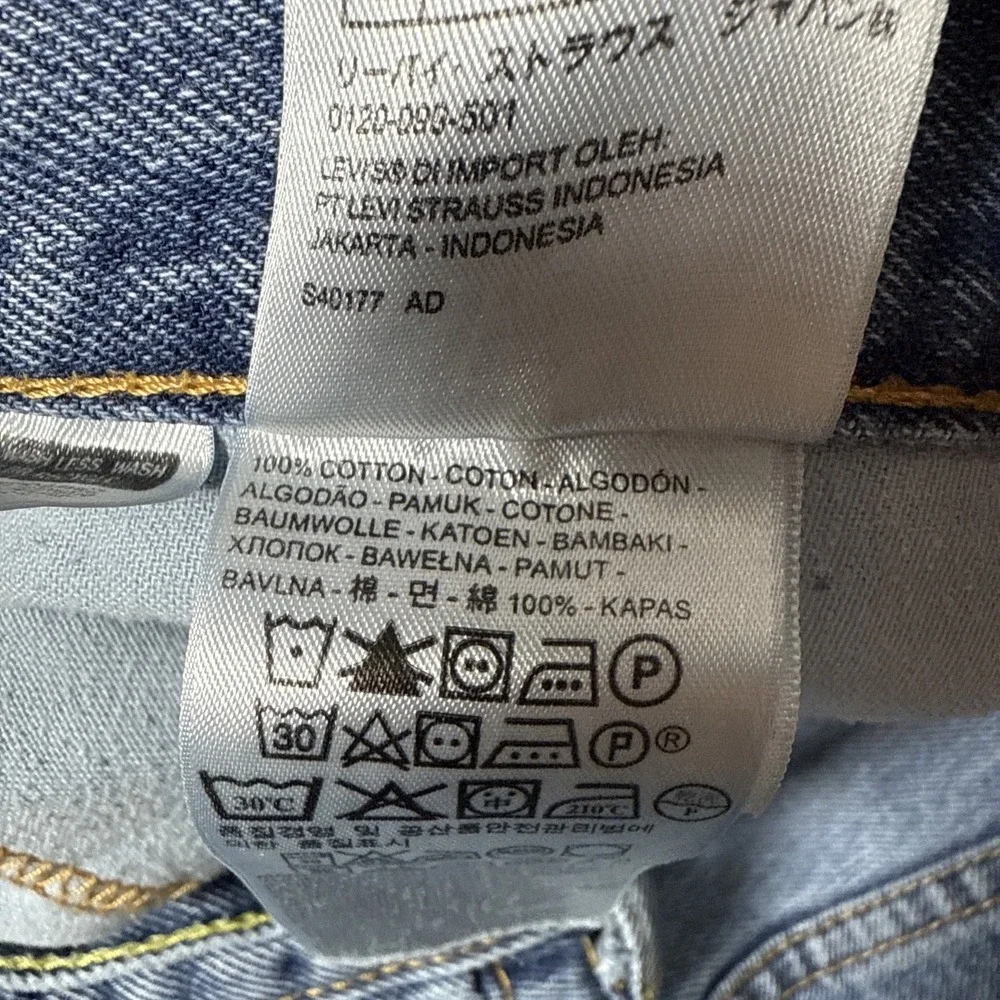 Levi's 550 Relaxed Fit Jeans Med Wash Men's Size 46X30